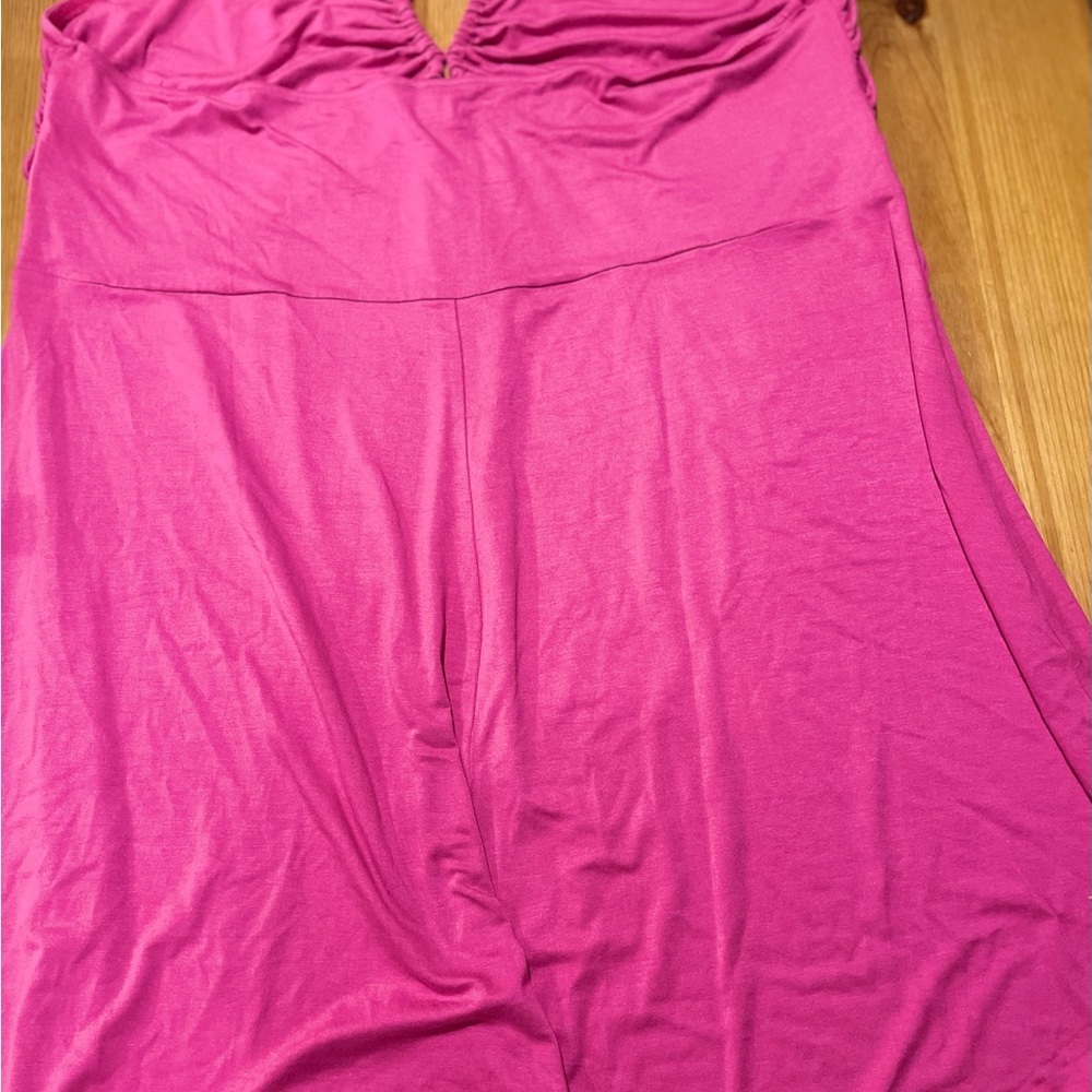 Venus Pink Halter Dress - Picture 9 of 10